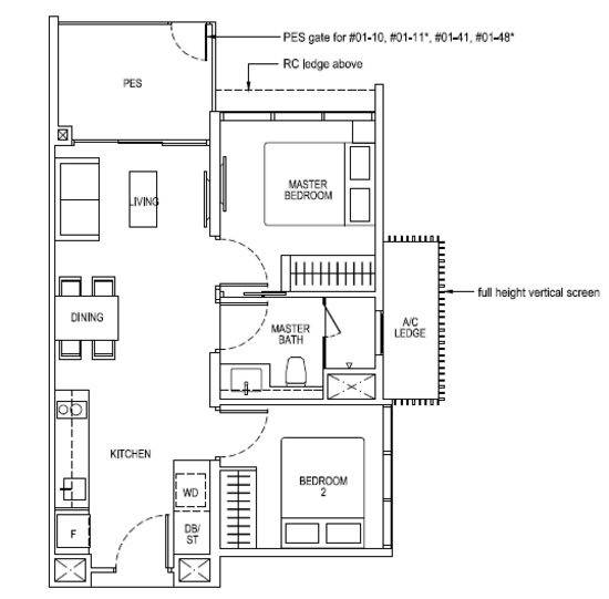 The Tapestry - Floor Plan