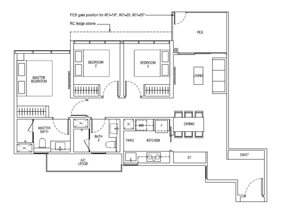 The Tapestry - Floor Plan