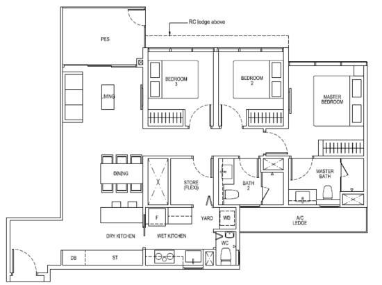 The Tapestry - Floor Plan