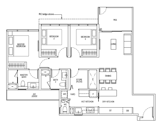 The Tapestry - Floor Plan