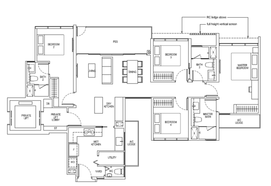 The Tapestry - Floor Plan