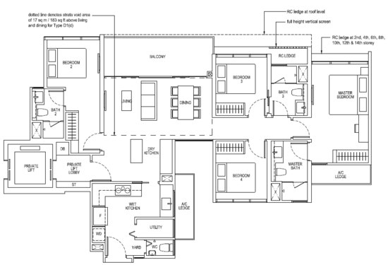 The Tapestry - Floor Plan