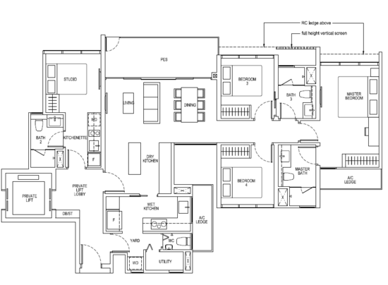 The Tapestry - Floor Plan