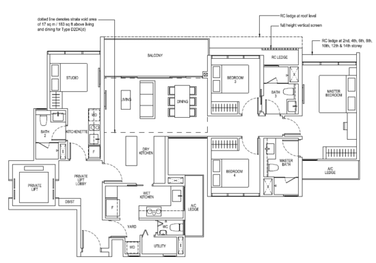 The Tapestry - Floor Plan