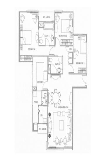 The Tessarina - Floor Plan