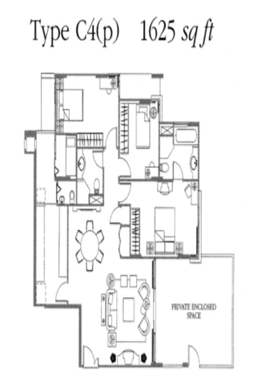 The Tessarina - Floor Plan