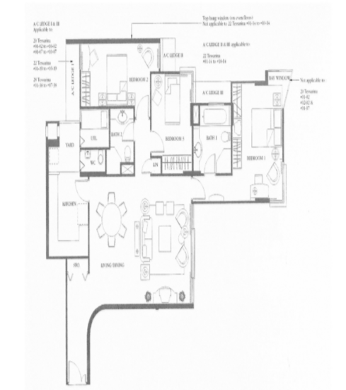 The Tessarina - Floor Plan
