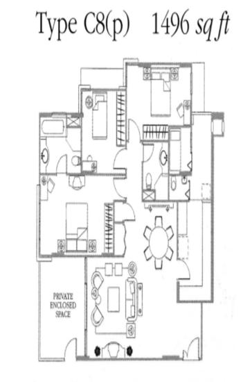 The Tessarina - Floor Plan