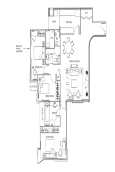 The Tessarina - Floor Plan
