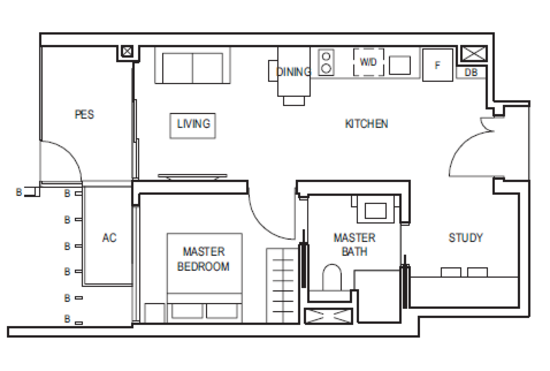Midwood - Floor Plan