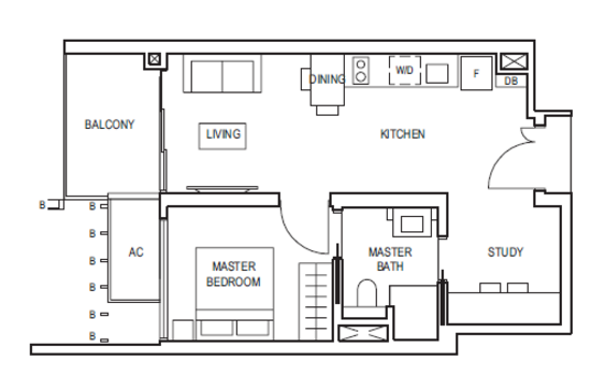 Midwood - Floor Plan
