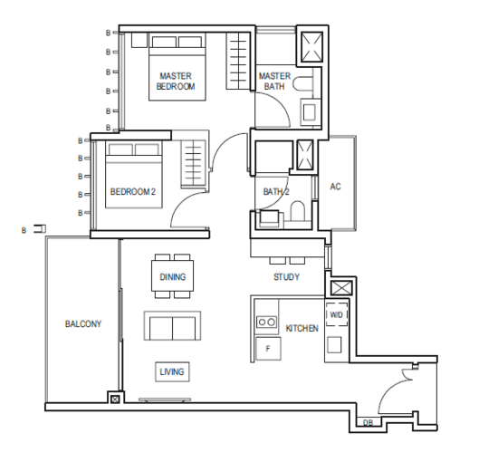 Midwood - Floor Plan