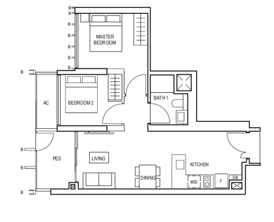 Midwood - Floor Plan