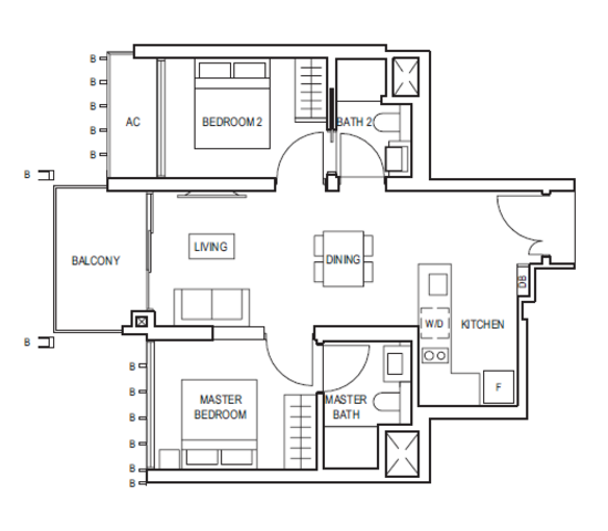 Midwood - Floor Plan