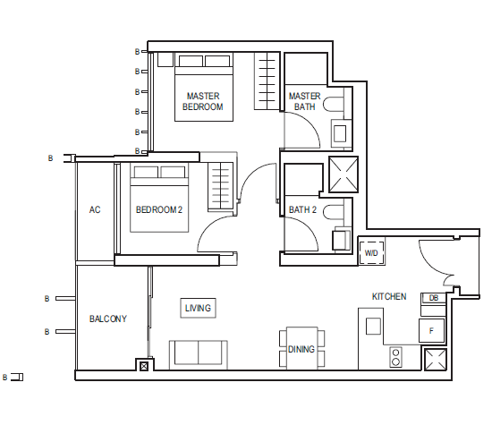 Midwood - Floor Plan