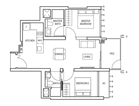 Midwood - Floor Plan