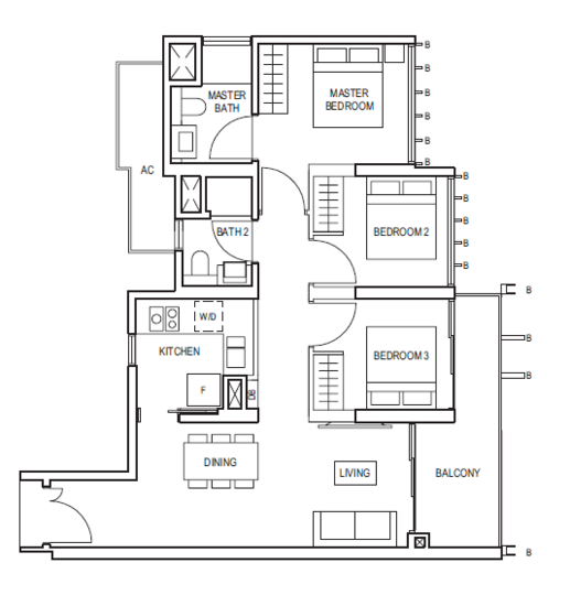 Midwood - Floor Plan