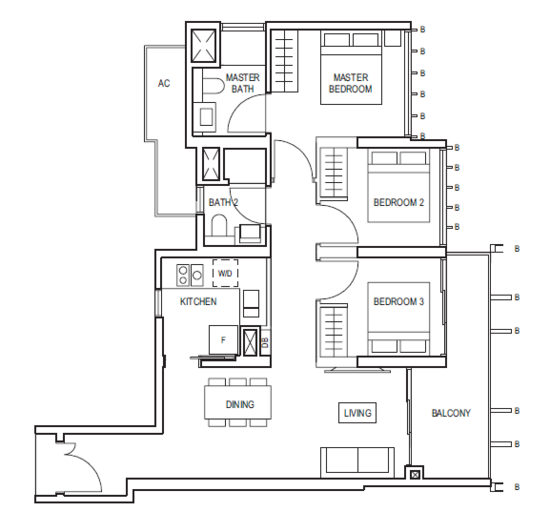 Midwood - Floor Plan