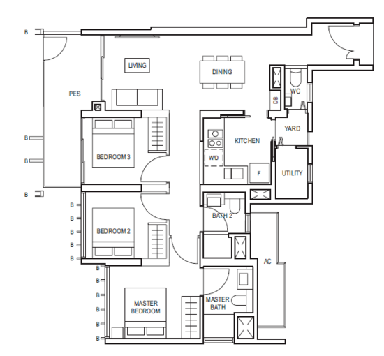 Midwood - Floor Plan