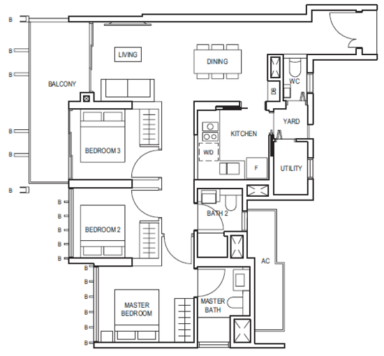 Midwood - Floor Plan