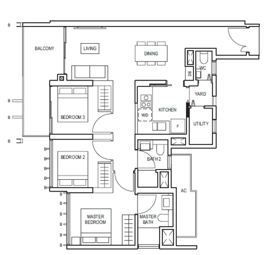 Midwood - Floor Plan