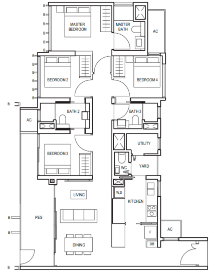 Midwood - Floor Plan