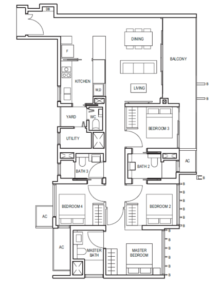 Midwood - Floor Plan