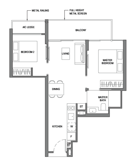 Parc Komo - Floor Plan
