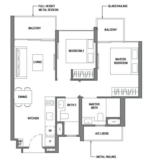 Parc Komo - Floor Plan