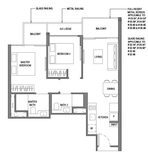 Parc Komo - Floor Plan