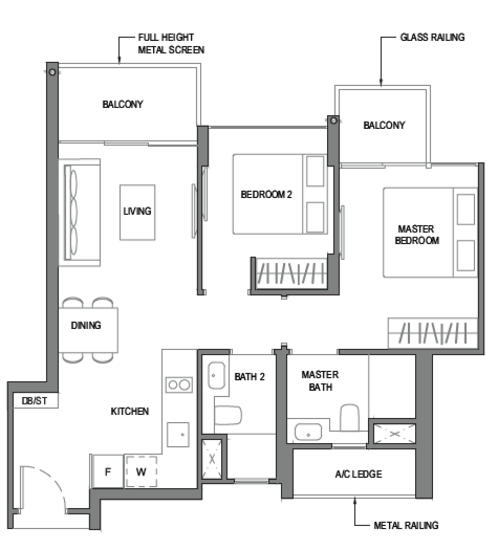 Parc Komo - Floor Plan