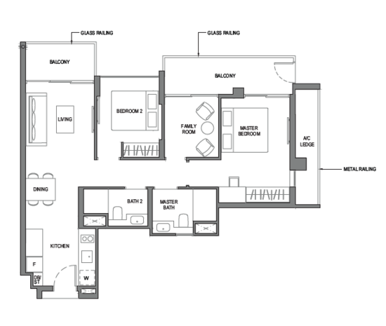 Parc Komo - Floor Plan