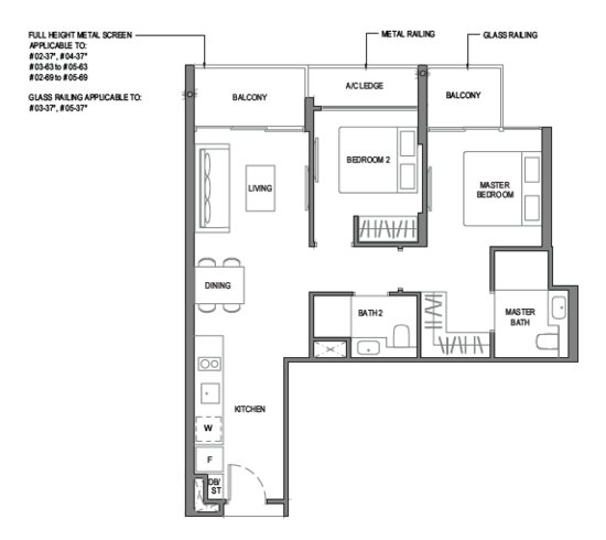 Parc Komo - Floor Plan