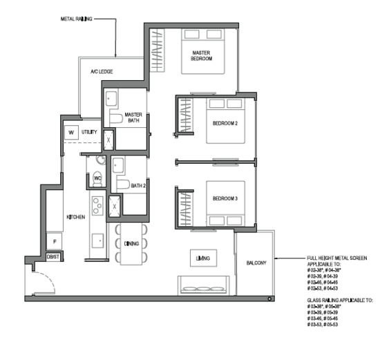 Parc Komo - Floor Plan