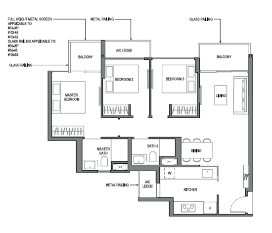 Parc Komo - Floor Plan