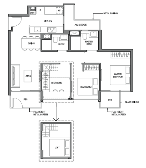 Parc Komo - Floor Plan