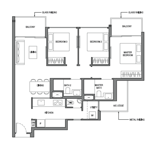 Parc Komo - Floor Plan