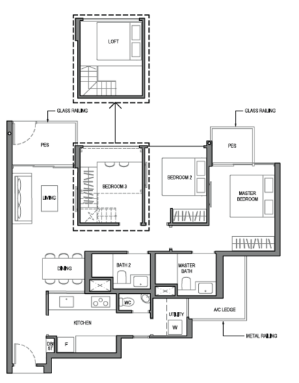 Parc Komo - Floor Plan