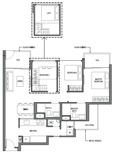 Parc Komo - Floor Plan