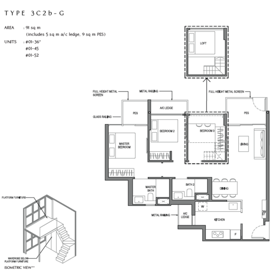 Parc Komo - Floor Plan