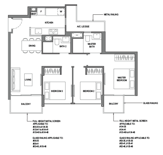 Parc Komo - Floor Plan