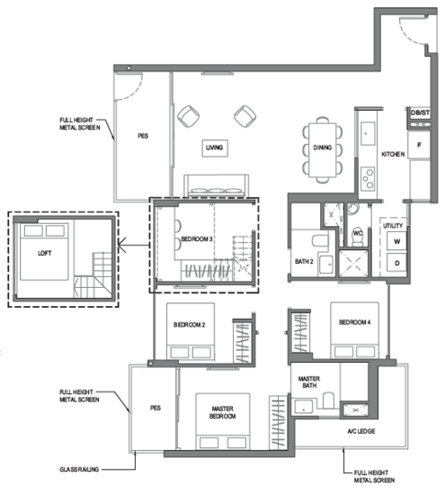 Parc Komo - Floor Plan