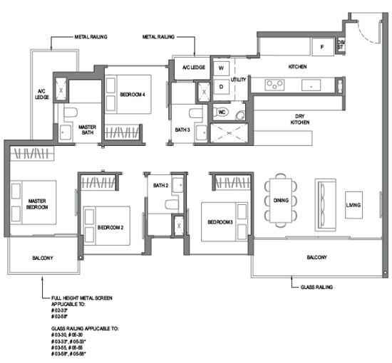 Parc Komo - Floor Plan