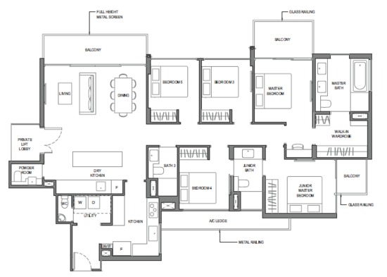 Parc Komo - Floor Plan