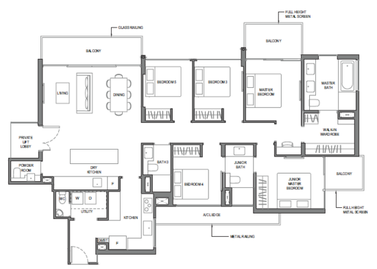 Parc Komo - Floor Plan