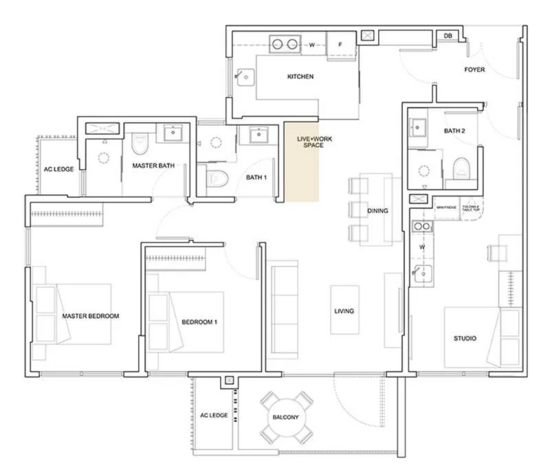 Rymden 77 - Floor Plan