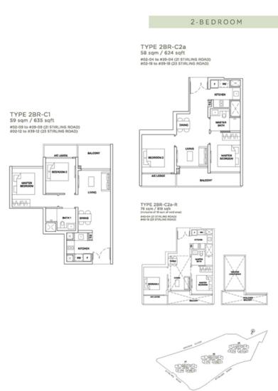 Stirling Residences - Floor Plan