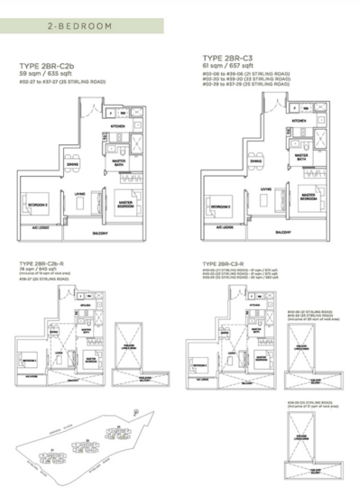Stirling Residences - Floor Plan