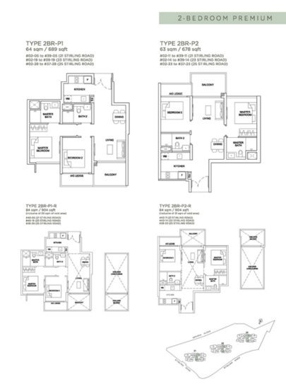 Stirling Residences - Floor Plan