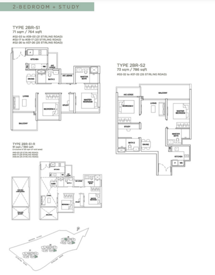 Stirling Residences - Floor Plan